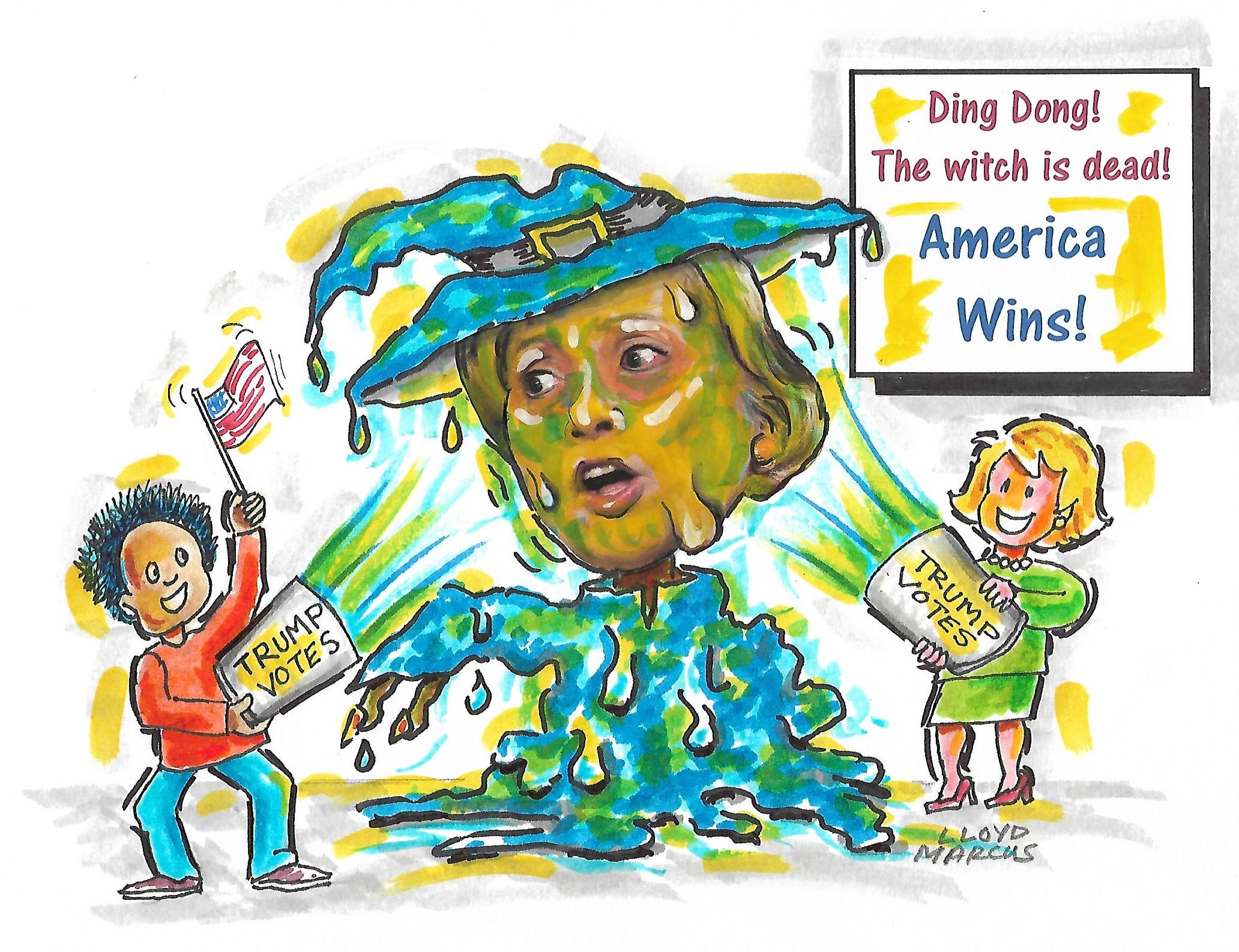 Ding Dong the Witch is Dead - Lloyd Marcus.